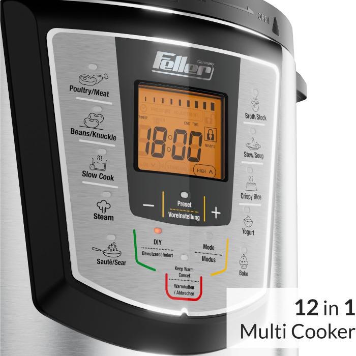 زودپز برقی چند کاره فلر مدل PC165