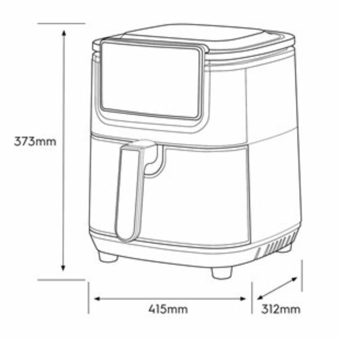 سرخ کن 3.5 لیتری الکترولوکس مدل E5AF1-710S