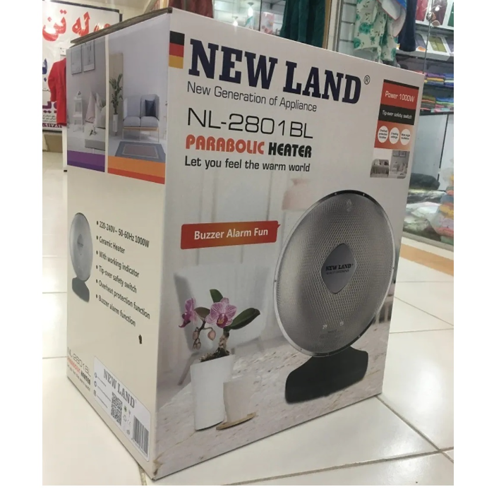 بخاری برقی پارابولیک نیولند مدل NL-2801BL