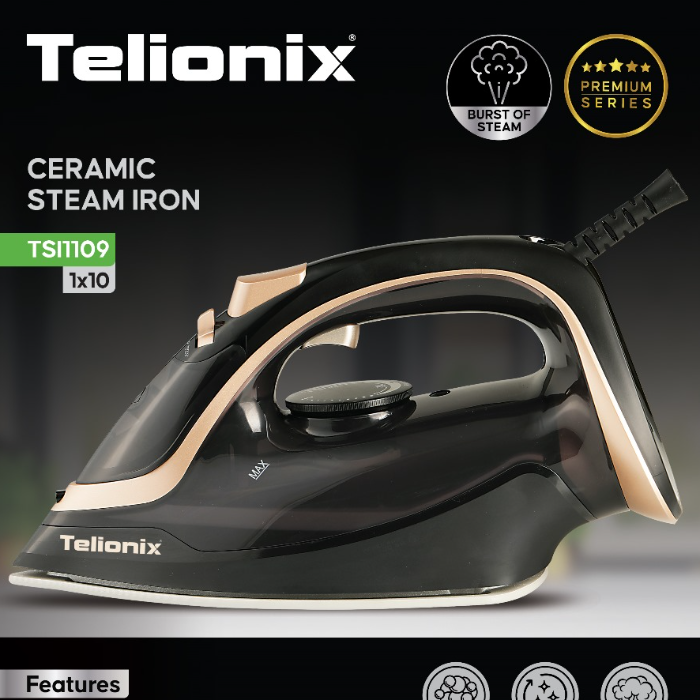 اتو بخار سرامیکی تلیونیکس مدل TSI1109