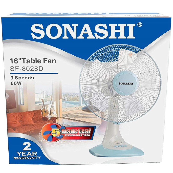 پنکه رومیزی سوناشی مدل SF-8028D