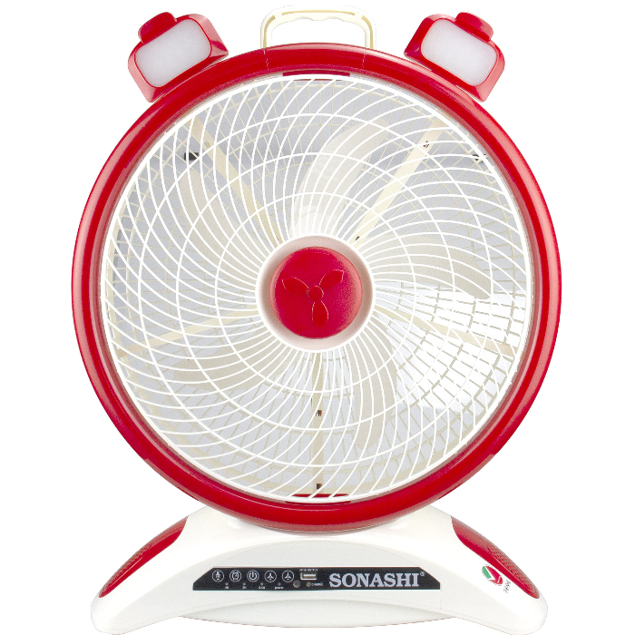 پنکه رومیزی شارژی(کارکرد 20ساعت) سوناشی مدل SRF-614R