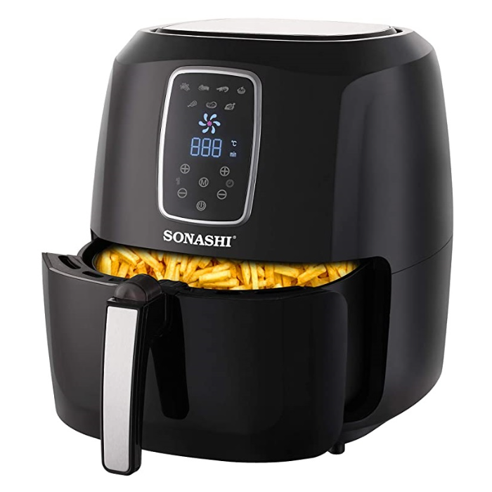 سرخ کن دیجیتال بدون روغن (5.2لیتری) سوناشی مدل SAF-620