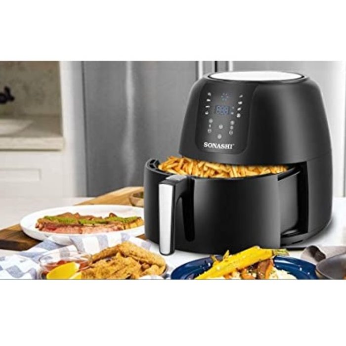 سرخ کن دیجیتال بدون روغن (7.2لیتری) سوناشی مدل SAF-820