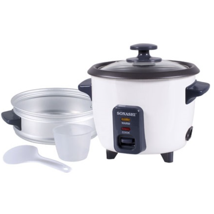 پلوپز و بخارپز 0.6لیتری سوناشی مدل SRC-306