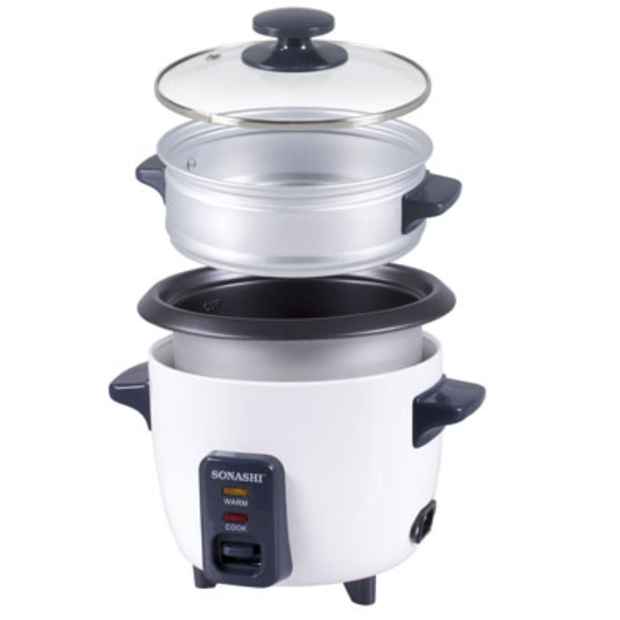 پلوپز و بخارپز 0.6لیتری سوناشی مدل SRC-306