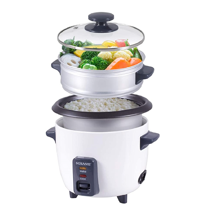 پلوپز و بخارپز 1 لیتری سوناشی مدل SRC-310