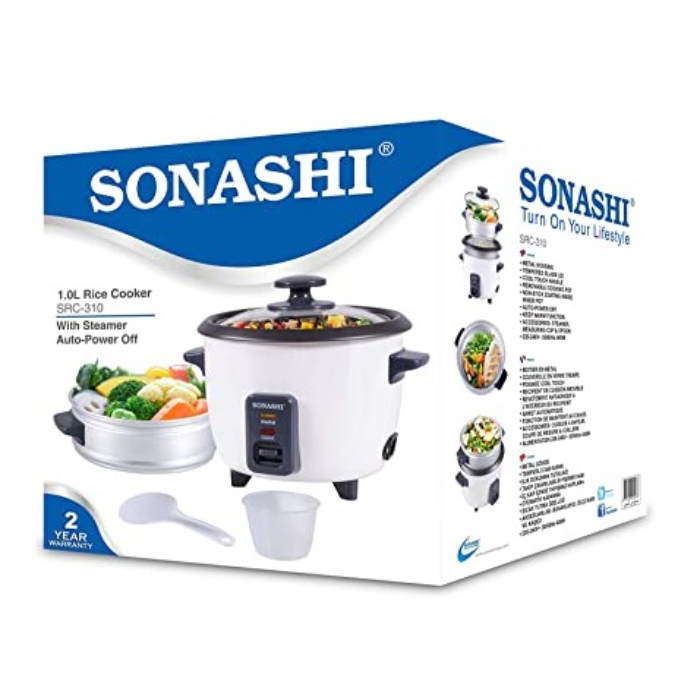 پلوپز و بخارپز 1 لیتری سوناشی مدل SRC-310