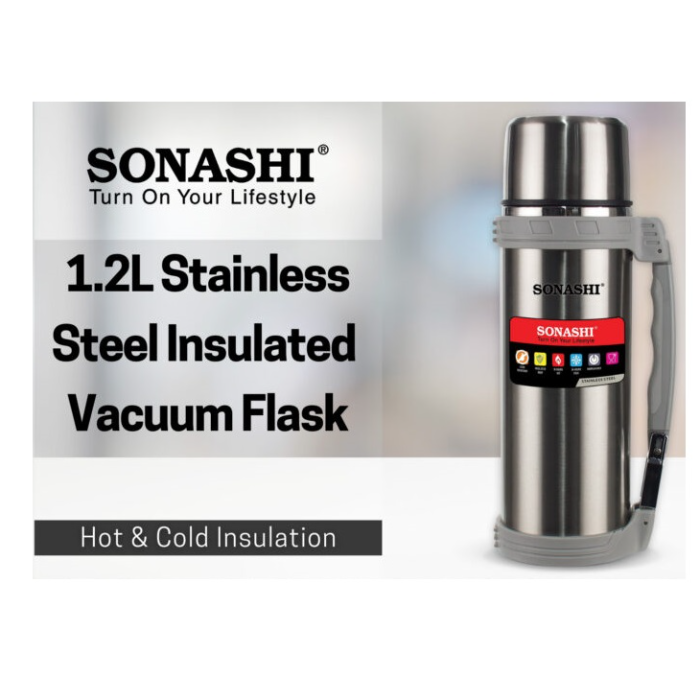 فلاسک مسافرتی 1 لیتری سوناشی مدل SVF-1000