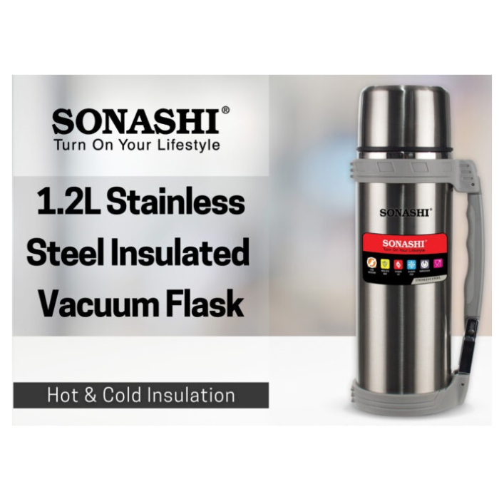 فلاسک مسافرتی 1.2 لیتری سوناشی مدل SVF-1200