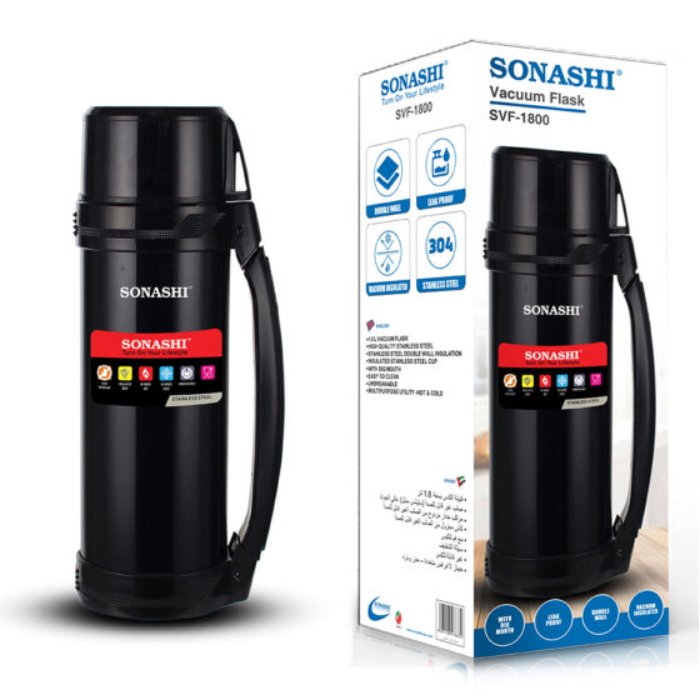 فلاسک مسافرتی 1.8 لیتری سوناشی مدل SVF-1800