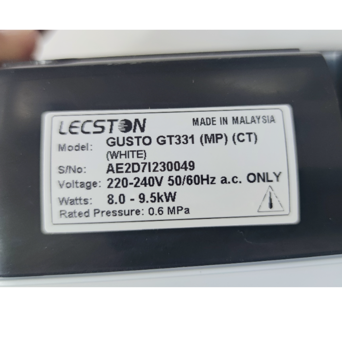 آبگرمکن برقی زودجوش بدون مخزن (کتابی) لکستون مدل GUSTU-GT331