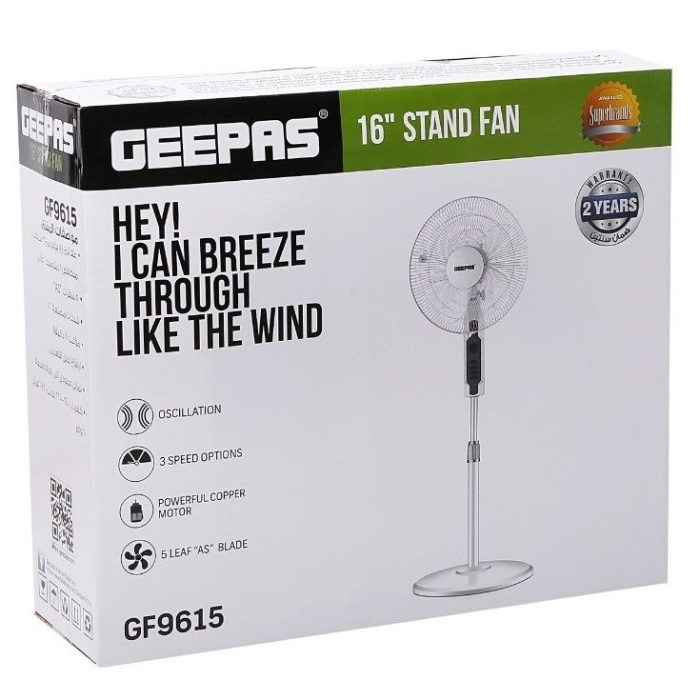 پنکه ایستاده جیپاس مدل GF9615