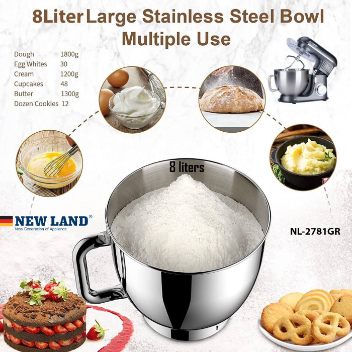 همزن صنعتی نیولند مدل NL-2781GR